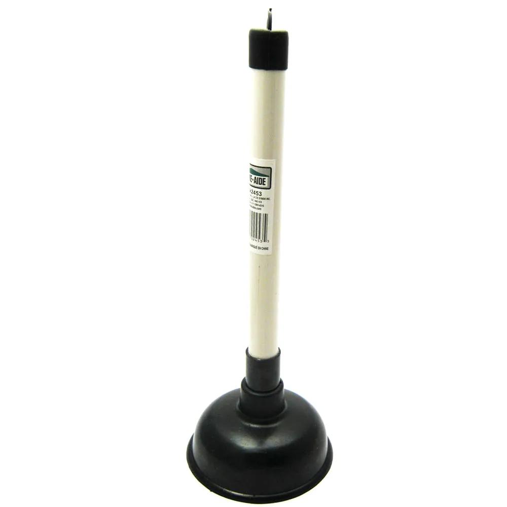 12" Plunger Unclogs Sinks Bath Tubs Tool Pump Drains Cleaner Shower Plumbing New