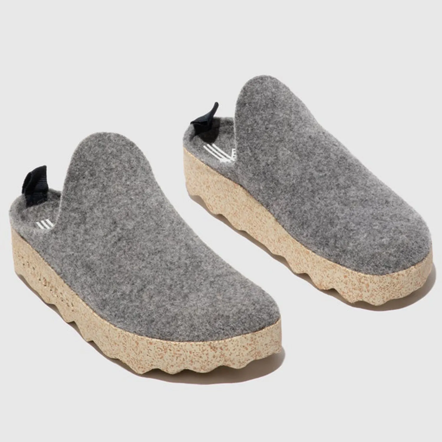Asportuguesas Women SHOES ROUND TOE MULES COME - CONCRETE