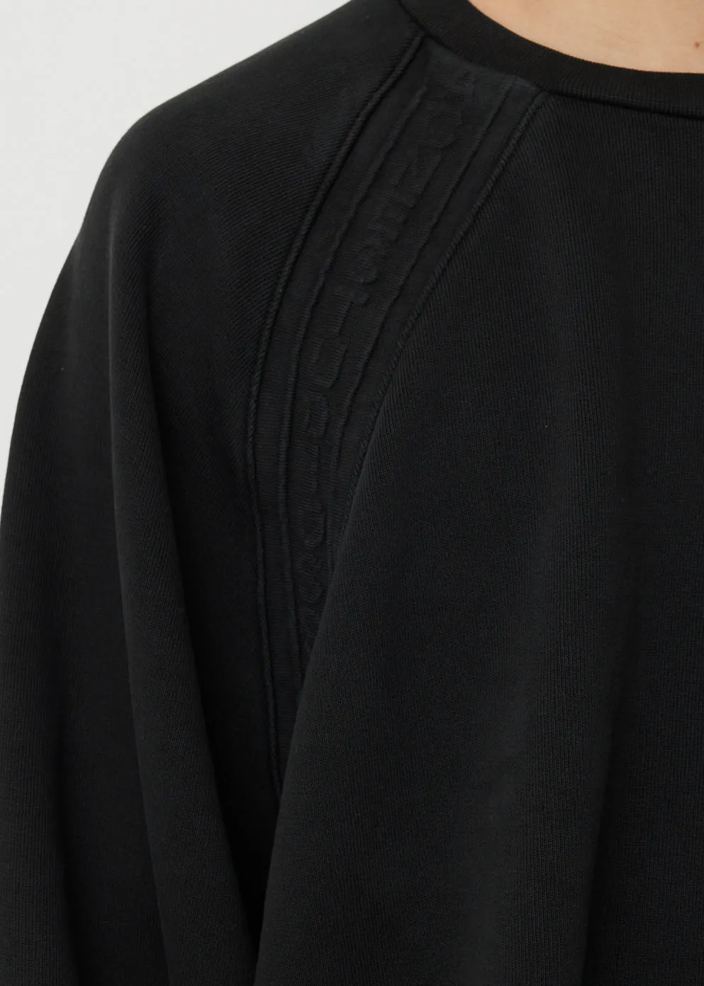 Farmy Chain Rib Crewneck Sweatshirt