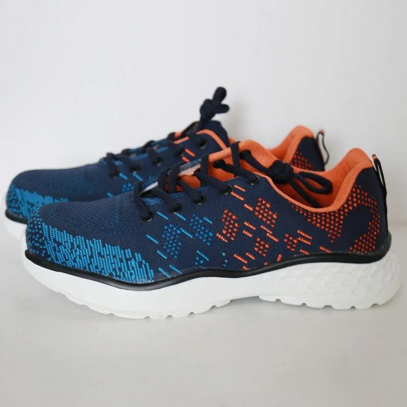 Labor Insurance Shoes Men's Breathable Lightweight Work Shoes