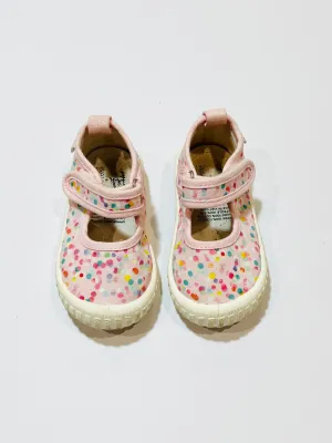 Pink canvas Mary-Janes - Size EU23