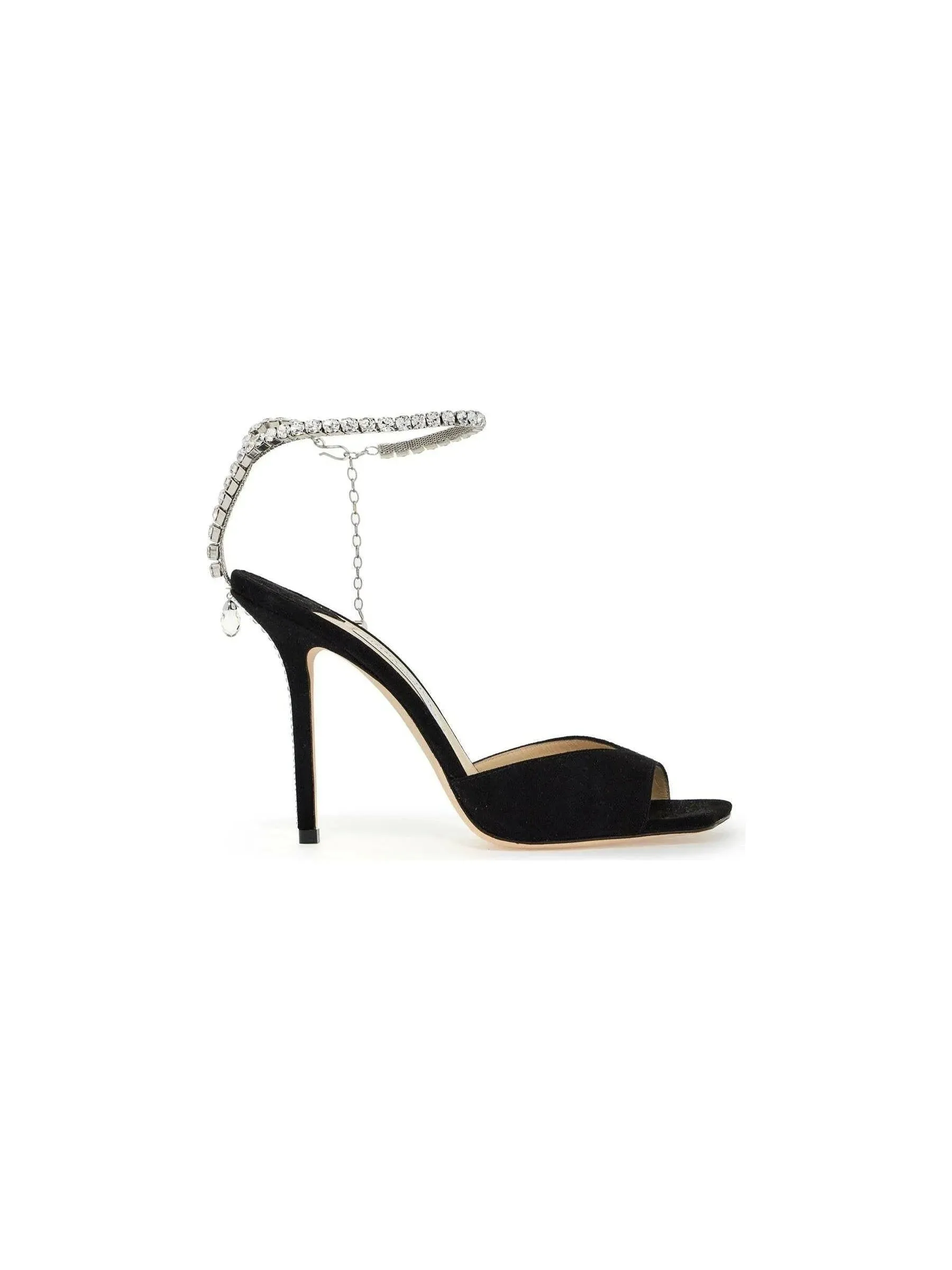 Saeda Crystal Embellished Sandals
