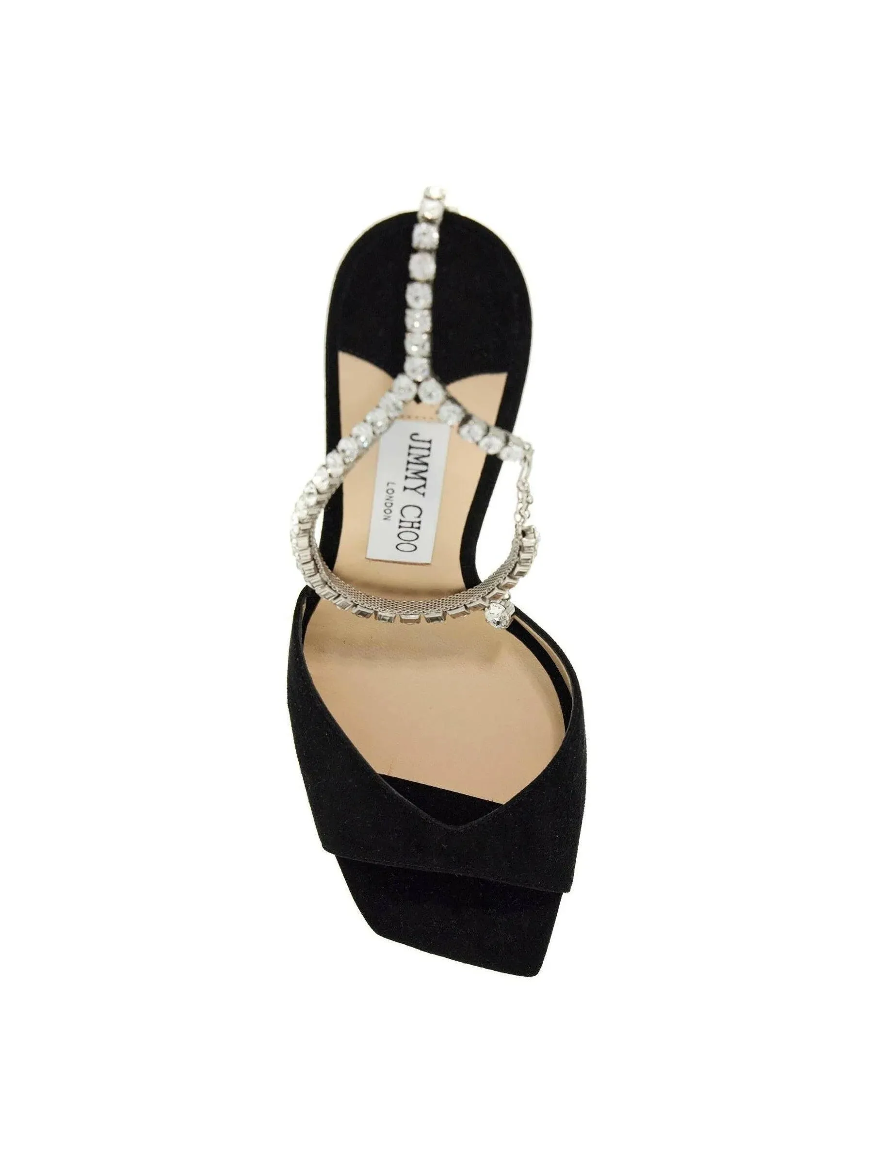 Saeda Crystal Embellished Sandals