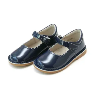 Scalloped Patent Mary Jane