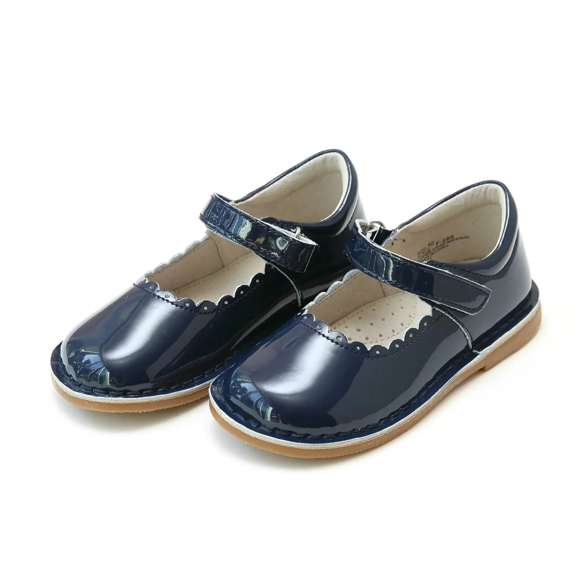 Scalloped Patent Mary Jane