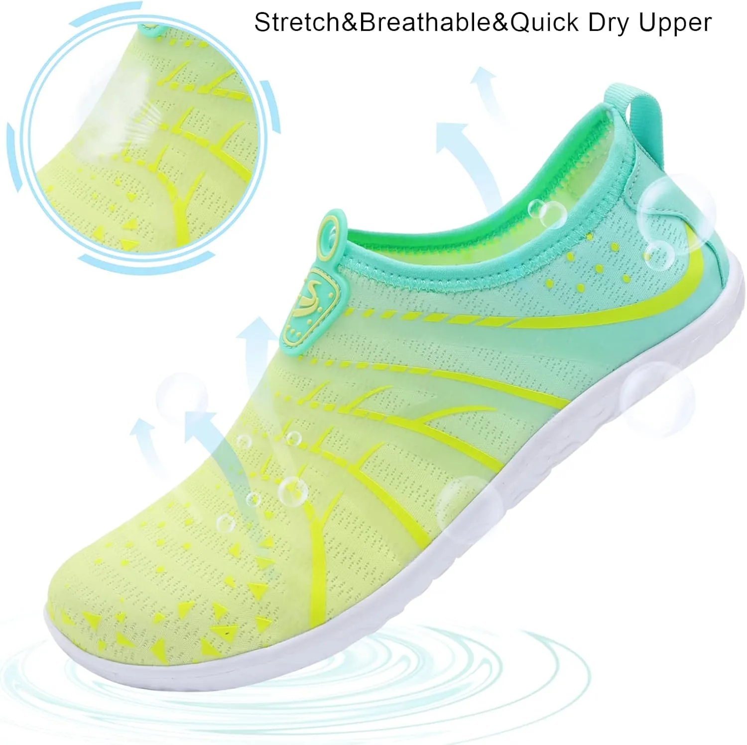 Spesoul Womens and Mens Water Shoes Breathable Quick Dry Soft Barefoot Aqua Socks for Hiking Swim Beach Surf Yoga Sport