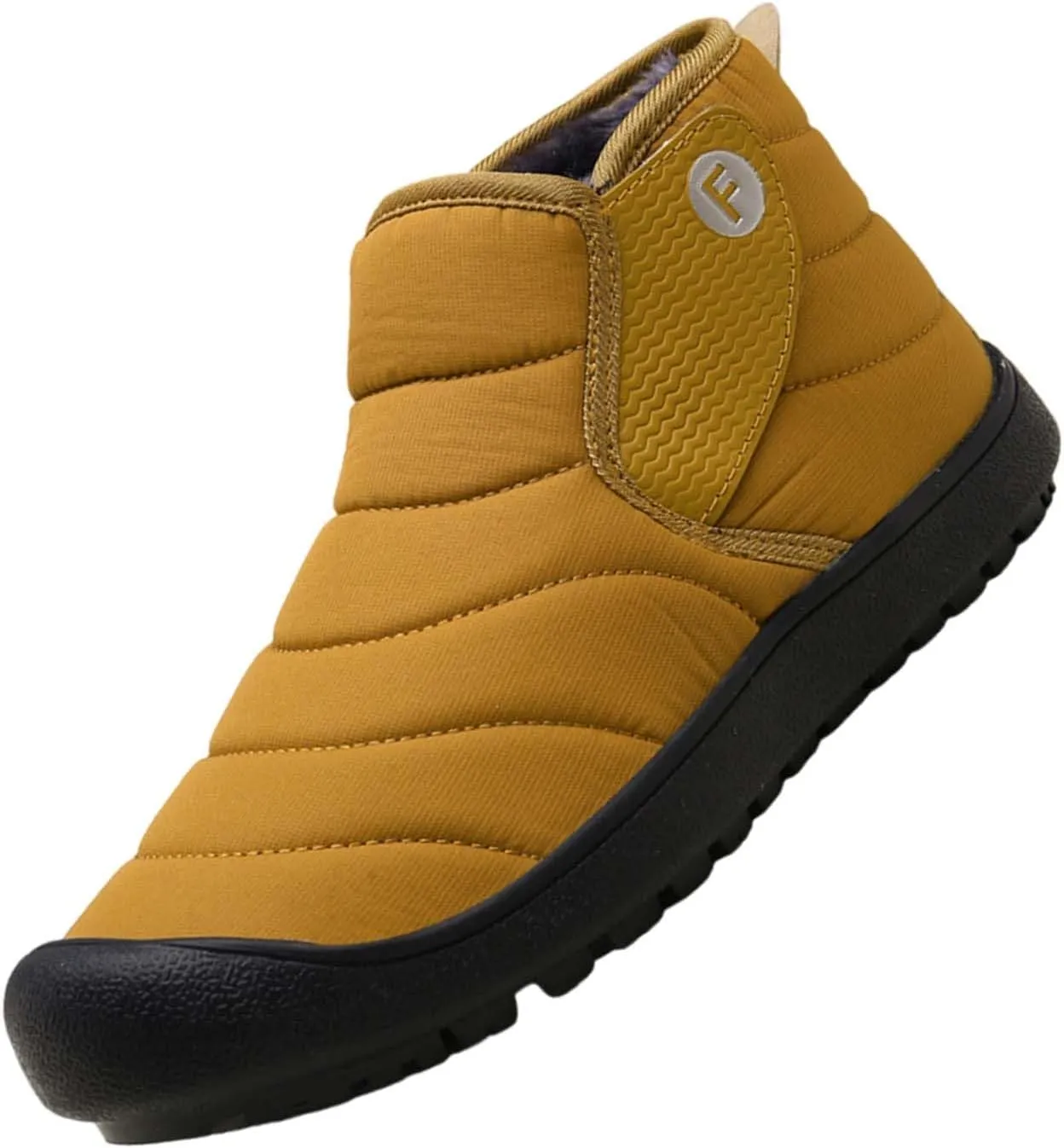 Women's Winter Boots Wide Width Snow Boots Slip On Womens Warm Ankle Barefoot Shoes Grounded Footwear Hiking Mens Casual Shoes Men Winter Booties