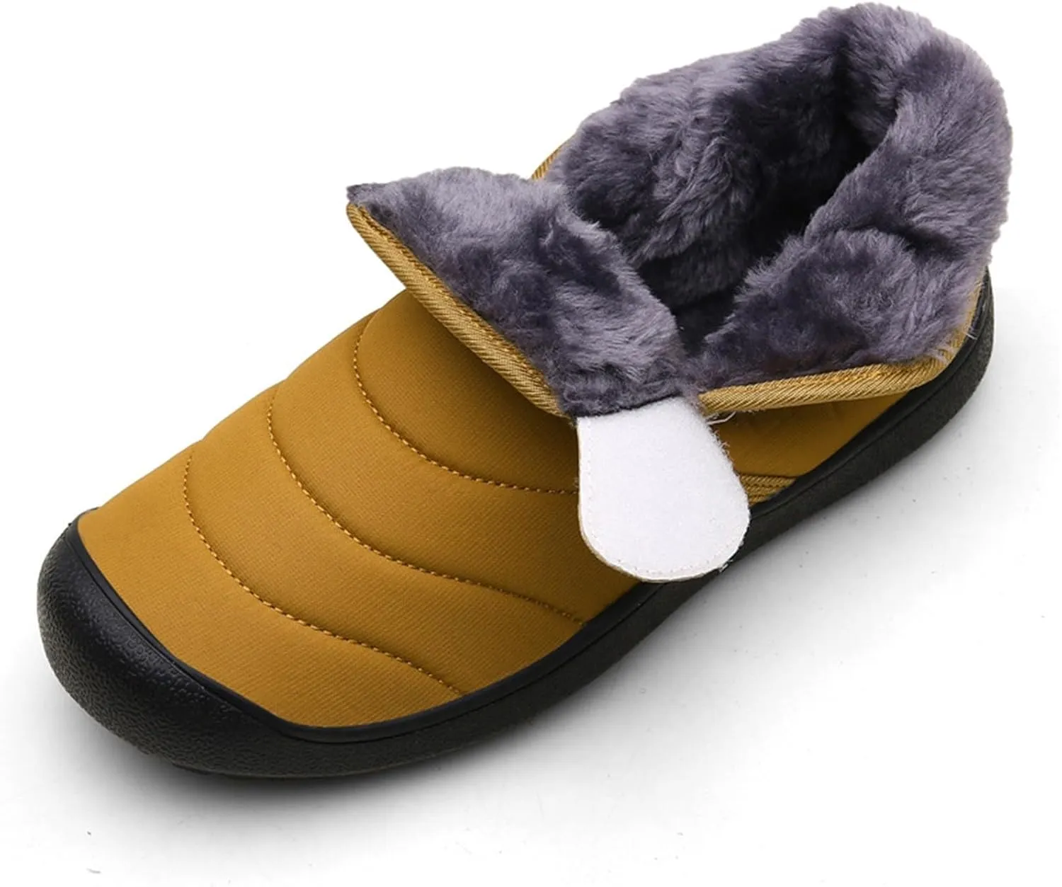 Women's Winter Boots Wide Width Snow Boots Slip On Womens Warm Ankle Barefoot Shoes Grounded Footwear Hiking Mens Casual Shoes Men Winter Booties